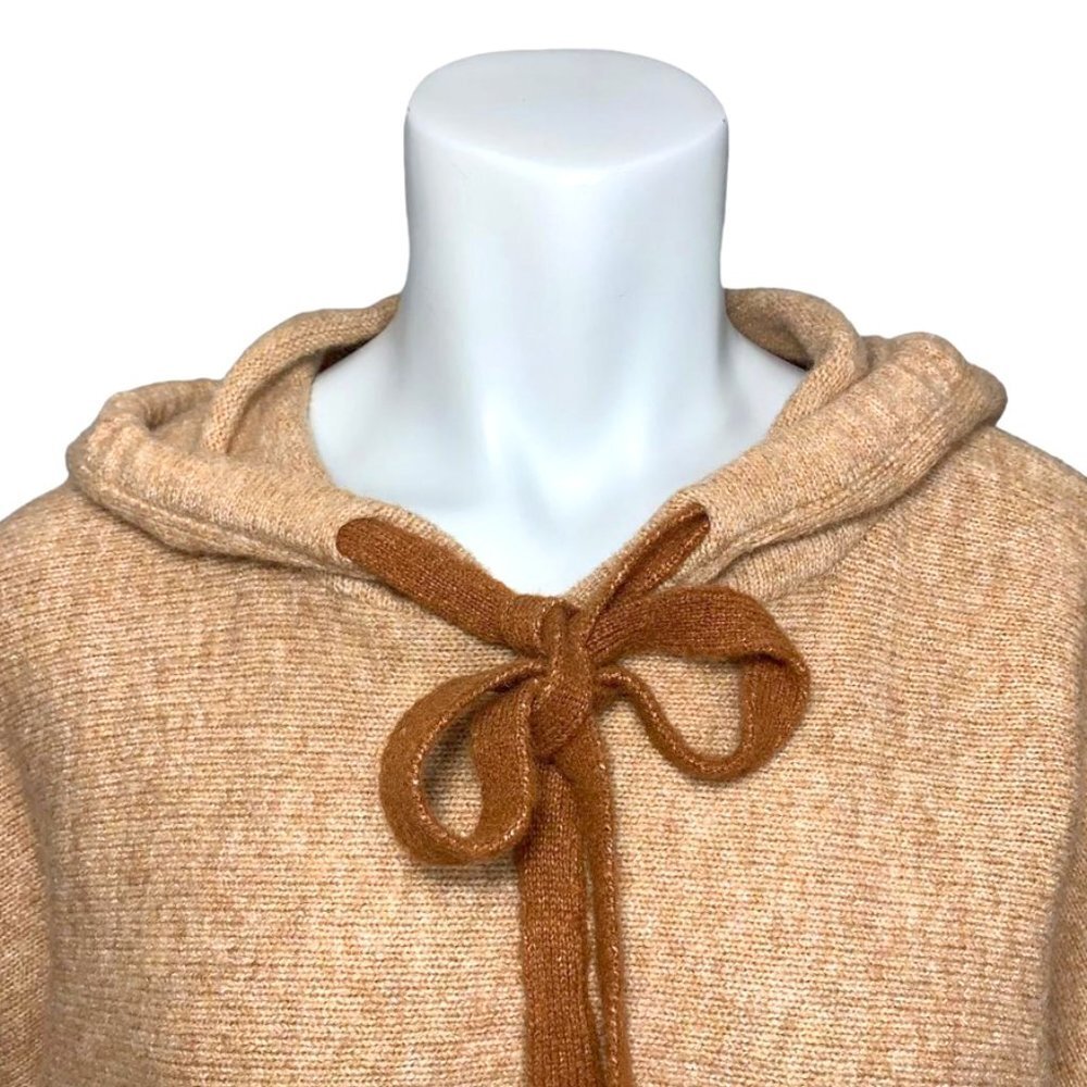 PRINGLE OF SCOTLAND X H&M Varsity Hoodie Sweater in RARE Camel Colour - Picture 6 of 8